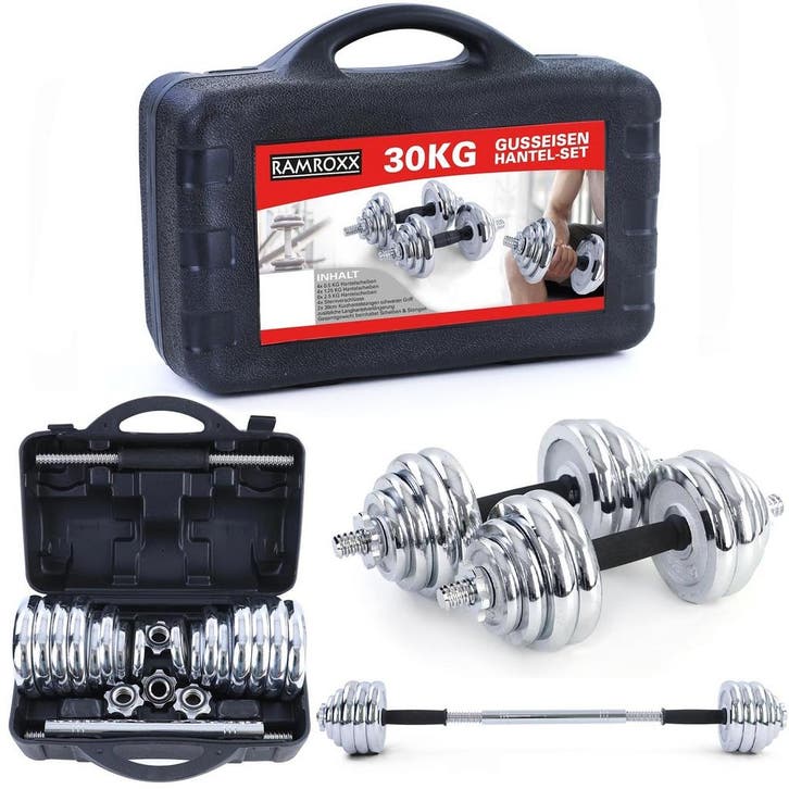 Krachtraining Set 30kg | Professioneel | OP=OP, Sports & Fitness, Appareils de fitness, Enlèvement ou Envoi