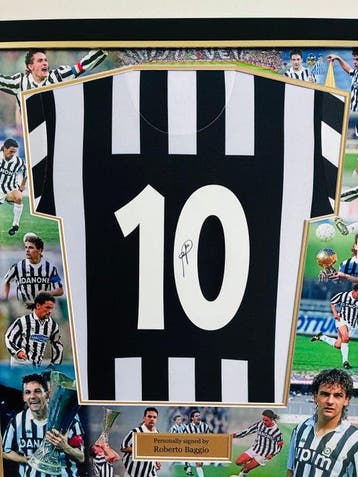 Roberto Baggio - Exclusive Hand Signed – Juventus 1994/95, Verzamelen, Nieuw