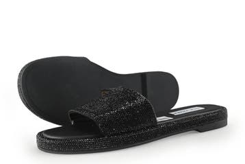 Steve Madden Muiltjes in maat 38 Zwart, Verzenden