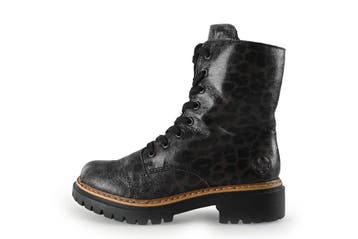 Rieker Veterboots in maat 37 Bruin, Kleding | Dames, Schoenen, Bruin, Verzenden, Overige typen, Zo goed als nieuw