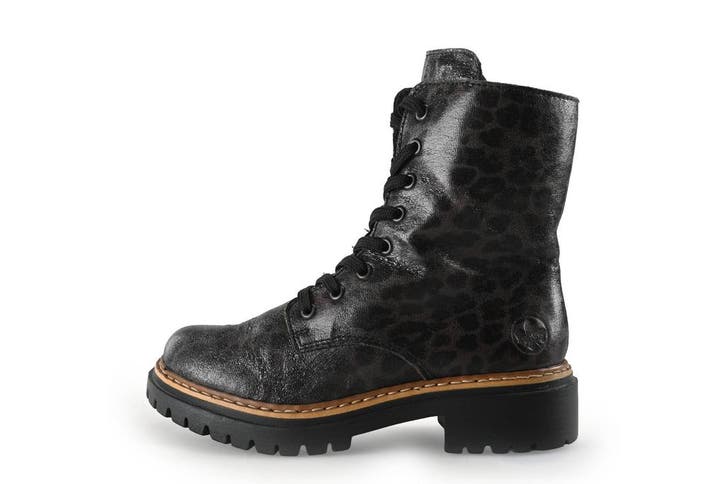 Rieker Veterboots in maat 37 Bruin, Kleding | Dames, Schoenen, Bruin, Zo goed als nieuw, Overige typen, Verzenden