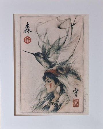 Emma Wildfang - Princess Mononoke - Series -Anime Ukiyo –, Nieuw