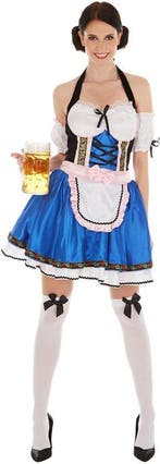 2dekans | dressforfun - vrouwenkostuum dirndl sexy, Kinderen en Baby's, Ophalen of Verzenden, Nieuw
