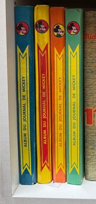Mickey Magazine - 17 Album - Eerste druk - 1952/1977, Livres