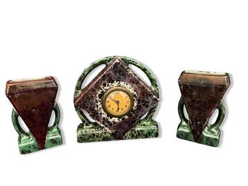 Klok (3) - Art Deco Keramiek - 1920-1930, Antiek en Kunst