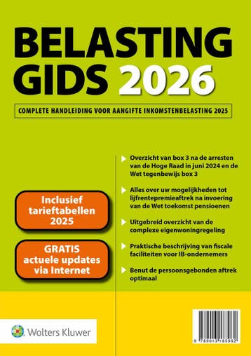 Belastinggids 2026 |  | Nieuw, Verzenden, Nieuw