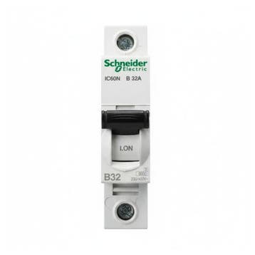 Bieden: Schneider Electric iC60N B32A Circuit Breaker - 2-P, Ophalen of Verzenden