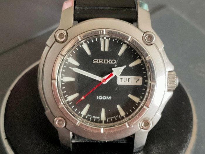 Seiko - Vintage 90s Casual Diver - Zonder minimumprijs -, Handtassen en Accessoires, Horloges | Antiek
