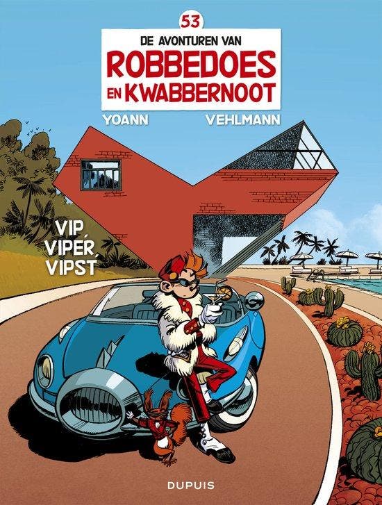 Robbedoes en Kwabbernoot 53 - Vip, Boeken, Stripverhalen, Verzenden