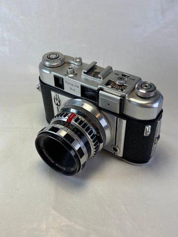 King Regula III d ( 1956 ) 2.8/50 mm lens Analoge camera, Nieuw