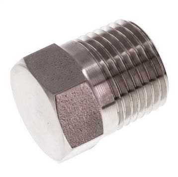 1/2 NPT mâle Bouchon de fermeture en acier inoxydable avec, Verzenden
