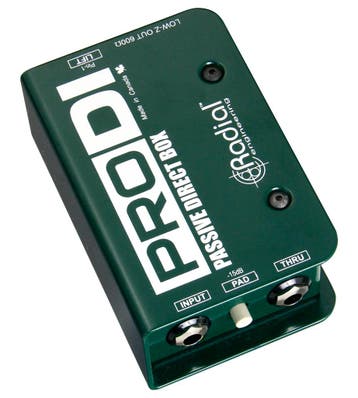 Radial ProDI | LPA special | Price only for current stock, TV, Hi-fi & Vidéo, Ophalen of Verzenden