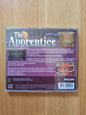 Philips - CD-i - The Apprentice + gamepad - Videogame - In