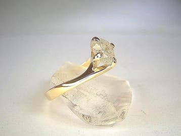 Sans prix de réserve - Bague de fiançailles - 18 carats Or