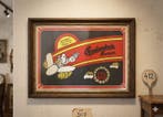 MH - Budvar Budwaiser czech beer advertising poster - jaren