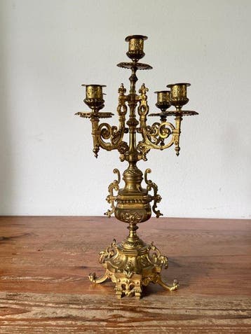 Chandelier - Plaqué or