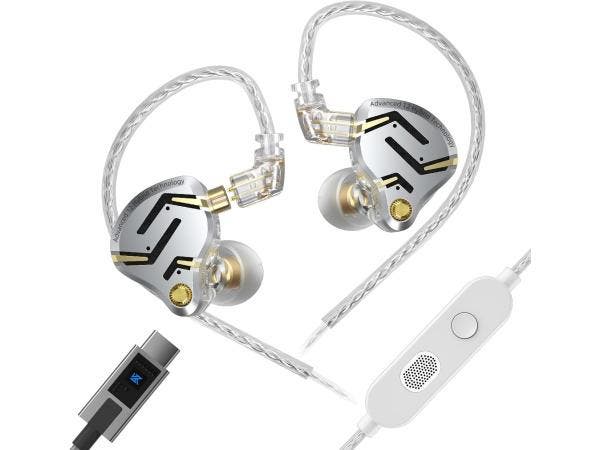Veiling - Yinyoo KZ ZS12 Pro 2 Bedrade oordopjes - USB C 1DD, Telecommunicatie, Mobiele telefoons | Oordopjes