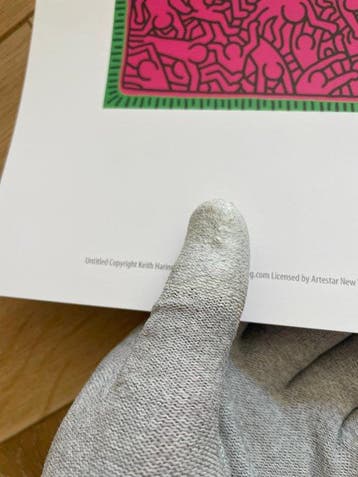 Keith Haring (after) - Untitled, Copyright Keith Haring