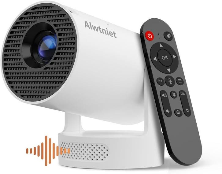 Draagbare projector WiFi/BT | Retour deal, weg is weg!, Audio, Tv en Foto, Beamers, HD (720), Zo goed als nieuw, LED, Verzenden