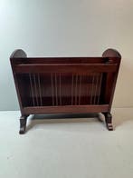 Porte-revues - Ancien pupitre anglais en bois d’acajou avec