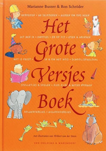 Het grote versjesboek 9789026916663 Marianne Busser, Verzenden, Zo goed als nieuw, Marianne Busser