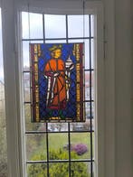 Glas-in-loodraam (4) - 1970-1980 - Sängerkrieg, Antiek en Kunst
