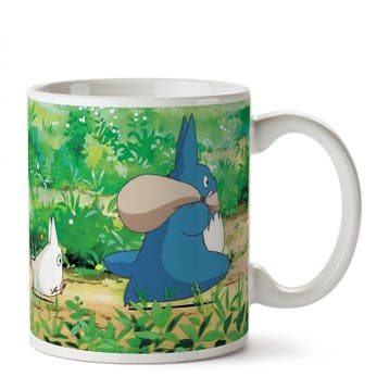 My Neighbor Totoro White & Blue Mok, Ophalen of Verzenden, Nieuw