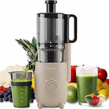2dekans | Safecourt Kitchen Slow Juicer - krachtige motor, Ophalen of Verzenden