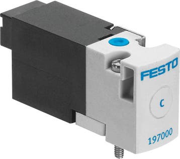 Festo 3/2 NO Monostable Air Électrovanne Montage Sur Embase, Verzenden, Nieuw