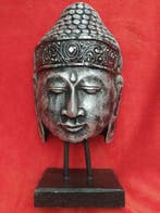 CABEZA DE BUDA DE MADERA 40 CMS TALLADA BOJ - Buste -