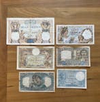 Frankrijk. - 17 banknotes - various dates (Zonder