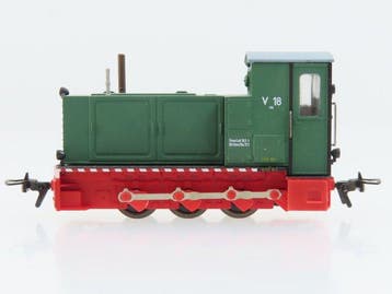 Bemo H0e - 1011 808 - Locomotive diesel (1) - V 18 voie, Hobby en Vrije tijd, Nieuw