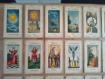 Cartes de tarot - Grand Etteilla I / Le Grand Jeu de