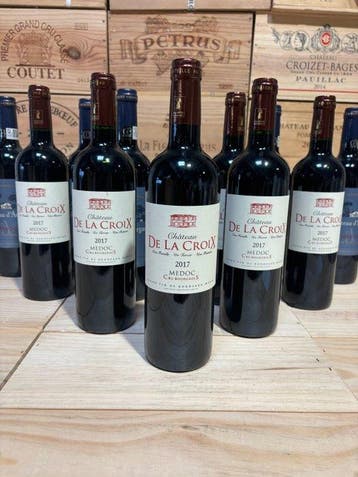 2017 château de la Croix - Haut-Médoc Cru Bourgeois - 12, Collections, Vins