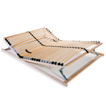 vidaXL Lattenbodem met 28 latten 7 zones 140x200 cm, Verzenden