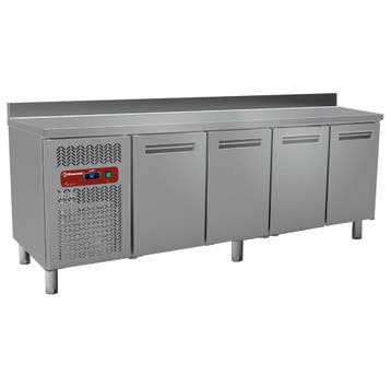 Koelwerkbank | 550L | 4 Deuren (1/1 GN) | 0°C/+8°C |, Verzenden