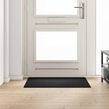 vidaXL Tapijt Loper Antraciet 100 x 100 cm 100%, Verzenden, Nieuw