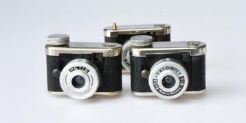 Walter Kunik 1x Ompex, 1 x Petie I en (parts camera)