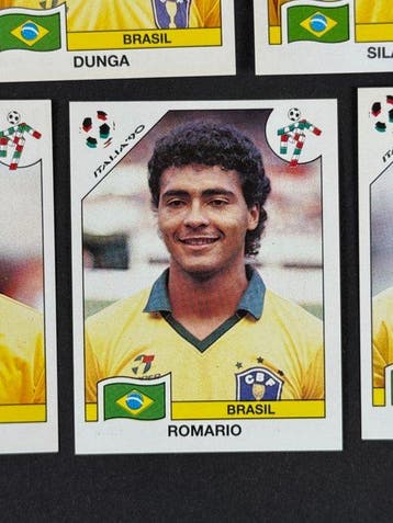 1990 Panini Italia 90 World Cup, Brasil: complete team, Nieuw