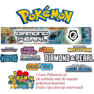 Pokemon Kaarten - Pokemon Diamond & Pearl + Ruby & Sapphire, Nieuw, Losse kaart