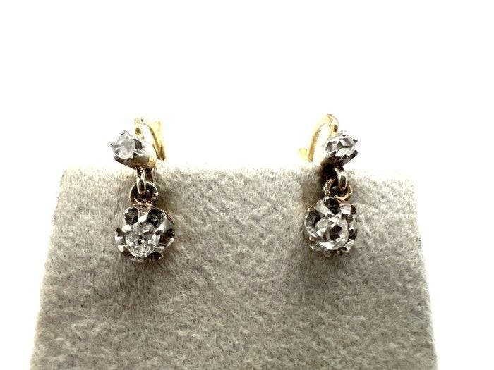 Sans prix de réserve - Boucles doreilles - 18 carats Or, Handtassen en Accessoires, Oorbellen