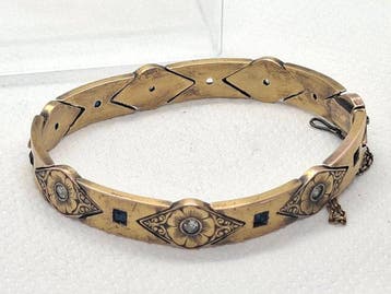 Armband - 14 karaat Geel goud Diamant (Natuurlijk) - YAKOV, Nieuw