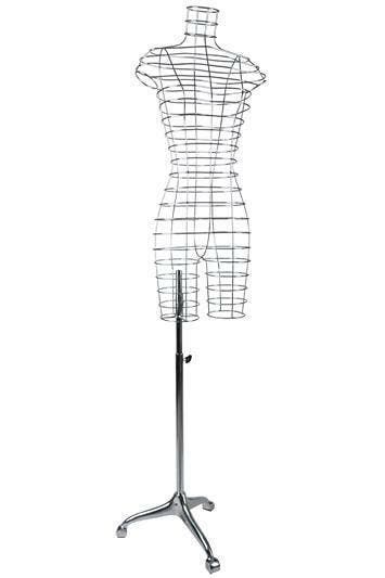 *TIP*   Torso vrouw staaldraad 3/4 model op poot BM216-12, Ophalen of Verzenden
