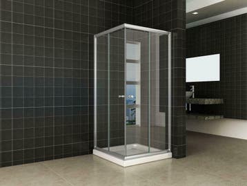 Eco hoekinstap douchecabine 5mm 1000x1000x1900 helder glas, Huis en Inrichting, Ophalen of Verzenden, Nieuw