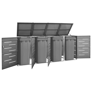 vidaXL Containerberging vierdubbel 276,5x77,5x115 cm, Verzenden
