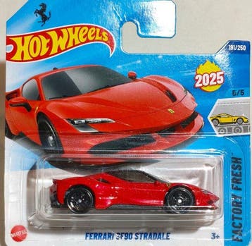 Hot Wheels, Ferrari12, Simpson Family, Ferrari SF90,