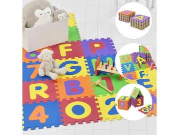 Veiling - Kinderpuzzelmat - 36-delig - Bestaande uit letters