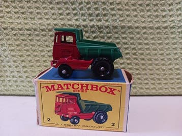 Matchbox 1:64 - Model vrachtwagen - Muir-Hill Dumper