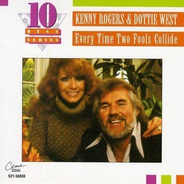 Kenny Rogers and Dottie West - Everytime Two Fools Collide, Verzenden, Gebruikt