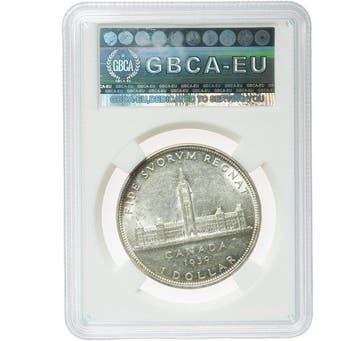 Canada. George VI. 1 Dollar 1939 Ottawa. MS 62 (Zonder, Timbres & Monnaies, Monnaies | Europe | Monnaies non-euro